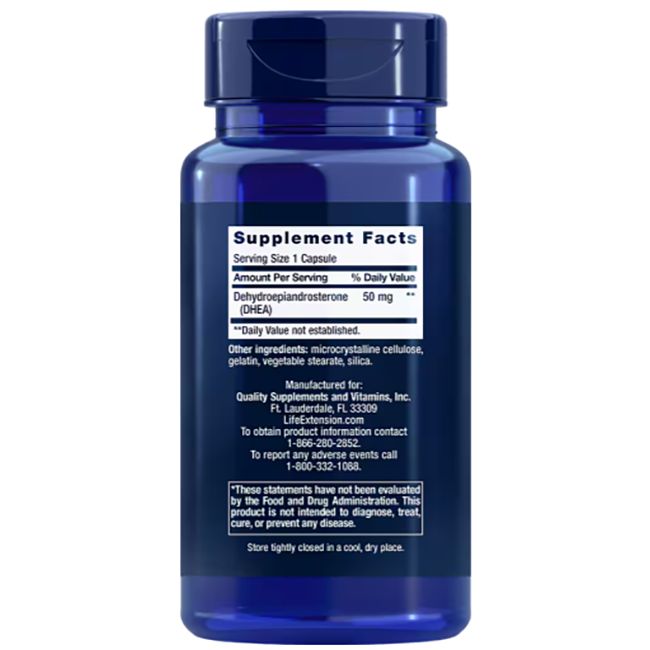 Life Extension DHEA 50 mg