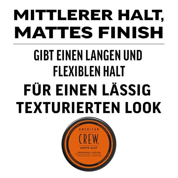 AMERICAN CREW Matte Clay Haarwachs