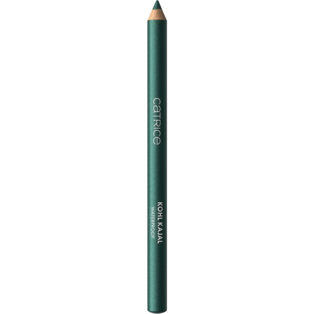 Grüner Kajalstift. Aufschrift: Catrice, Kohl Kajal Waterproof.