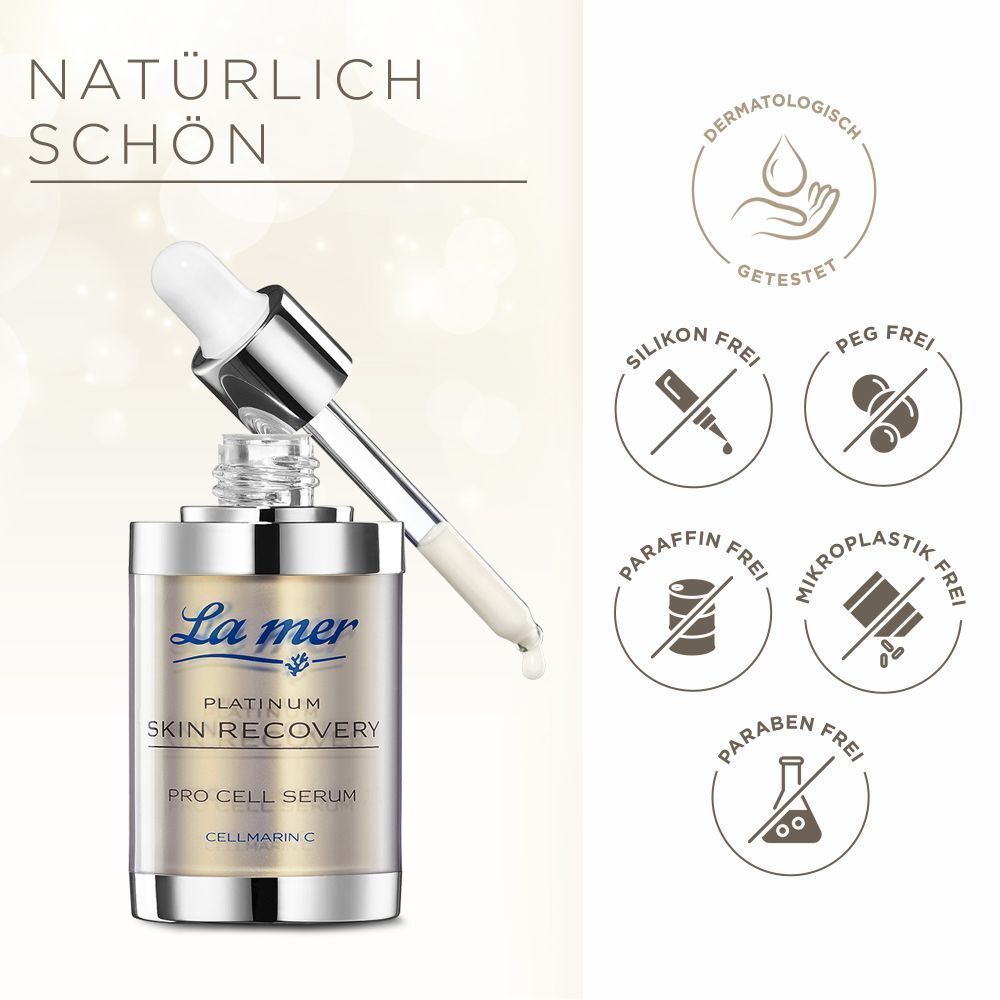 La mer PLATINUM Skin Recovery Pro Cell Serum mit Parfum