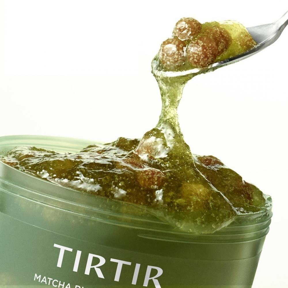 TIRTIR Matcha Bubble Tea Peeling – sanftes Peeling mit Matcha & Konjac