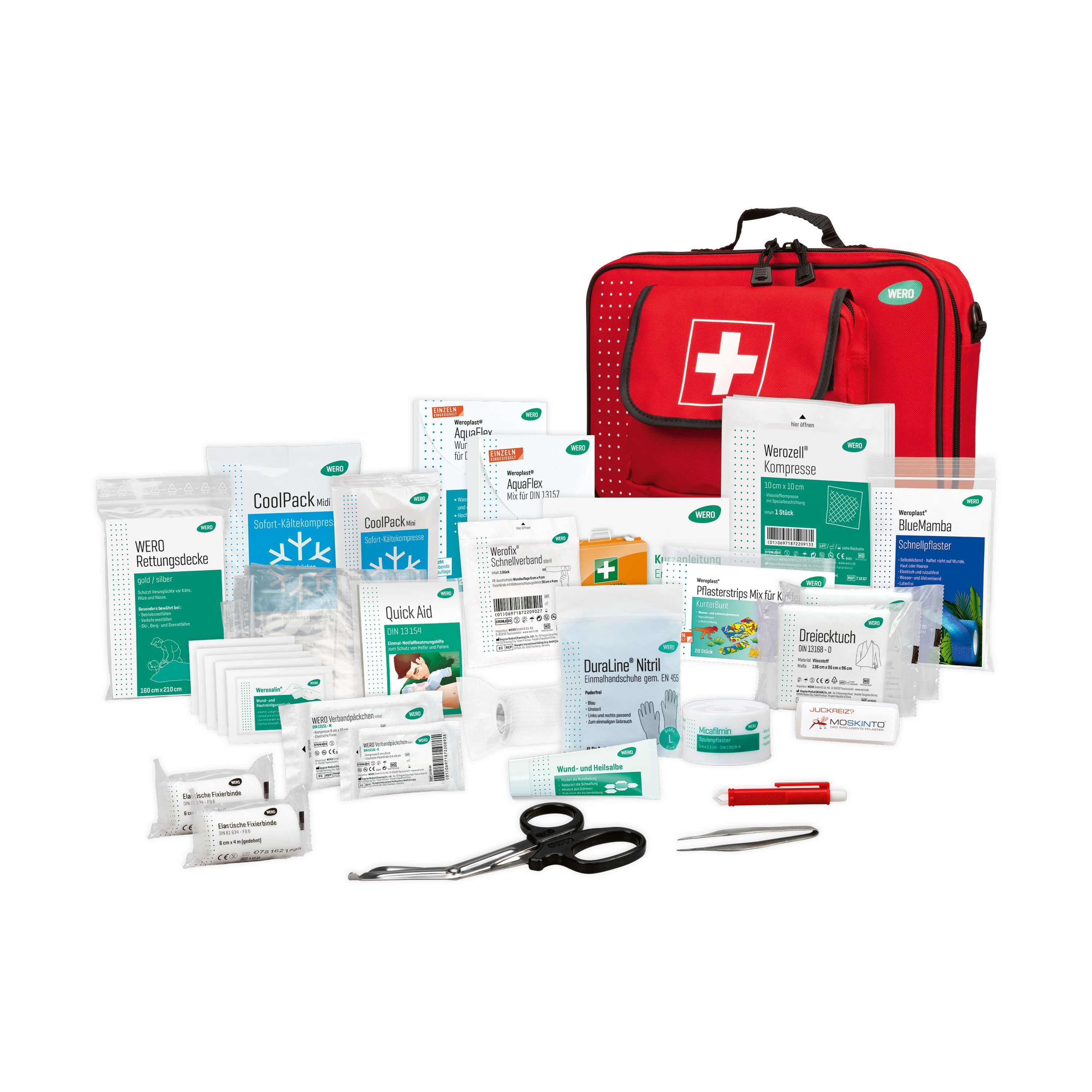 WERO Sani-To-Go Erste Hilfe Tasche