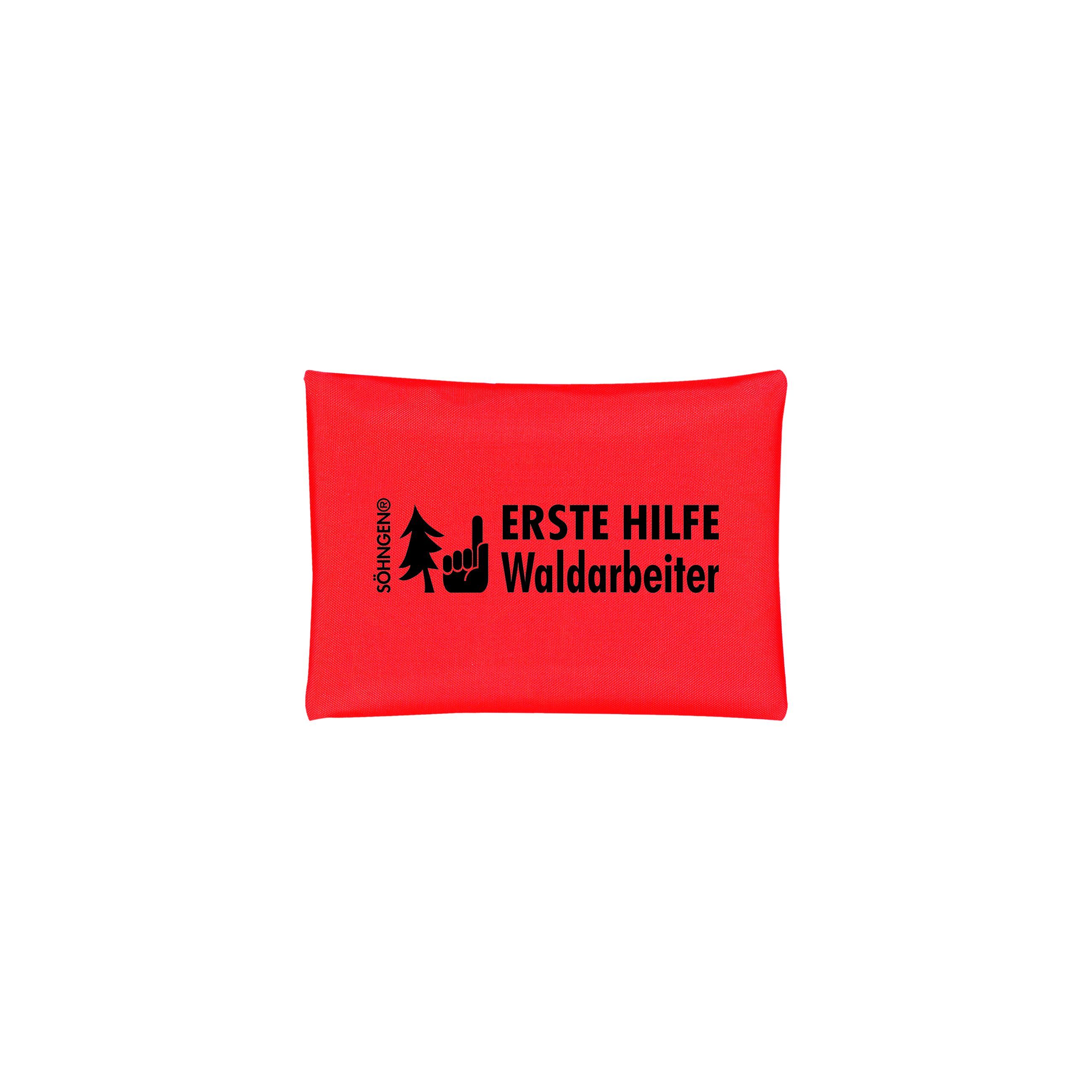 Söhngen Erste Hilfe Set für Waldarbeiter Notfalltasche zur Selbstversorgung