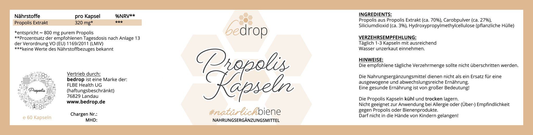 bedrop: Das Allrounder Set - Alles von der Biene