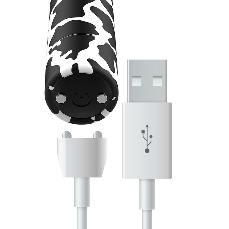 Custom Bullets - Cow - Mini-Vibrator mit Magnetladung