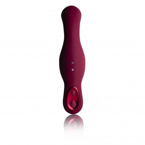 G-Punkt Vibrator „Ruby Glow Blush“ mit Fernbedienung | 2 Motoren - 10 Vibrationsmodi | Rocks-Off