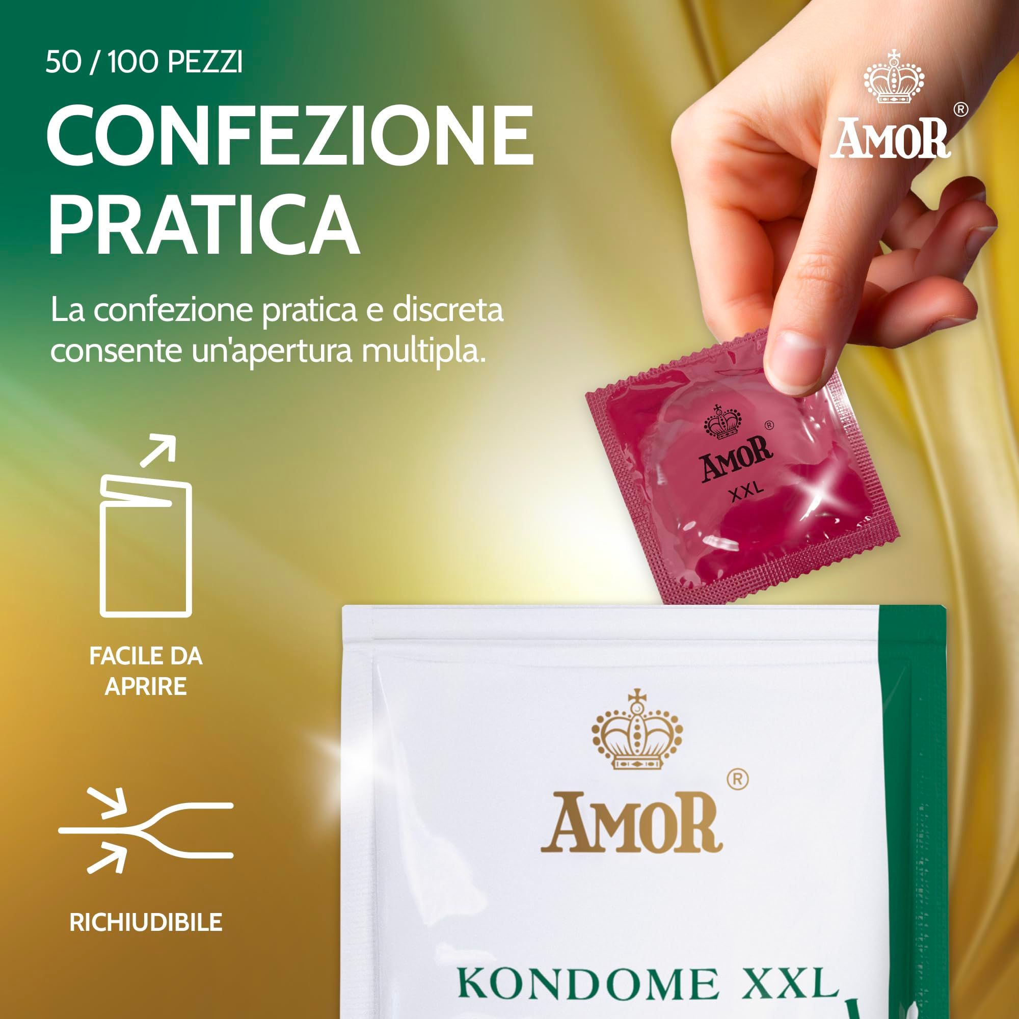 AMOR XXL Kondome 54mm