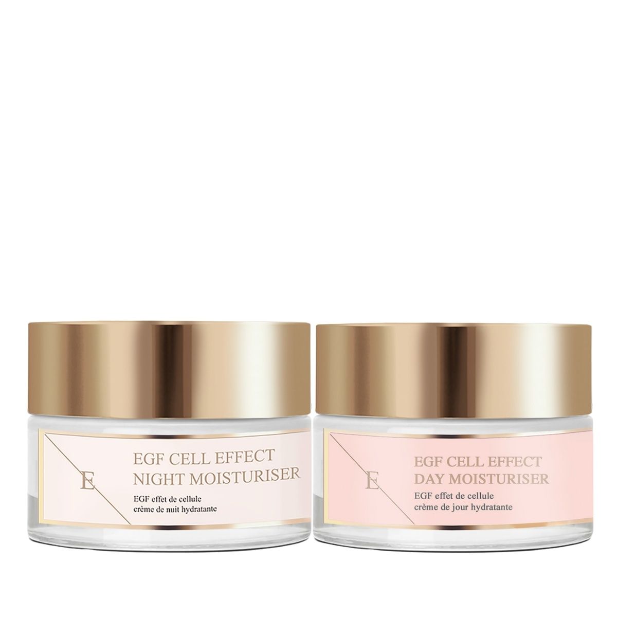 ErthSkin London EGF Cell Effect Tagesfeuchtigkeitscreme + EGF Cell Effect Nachtfeuchtigkeitscreme