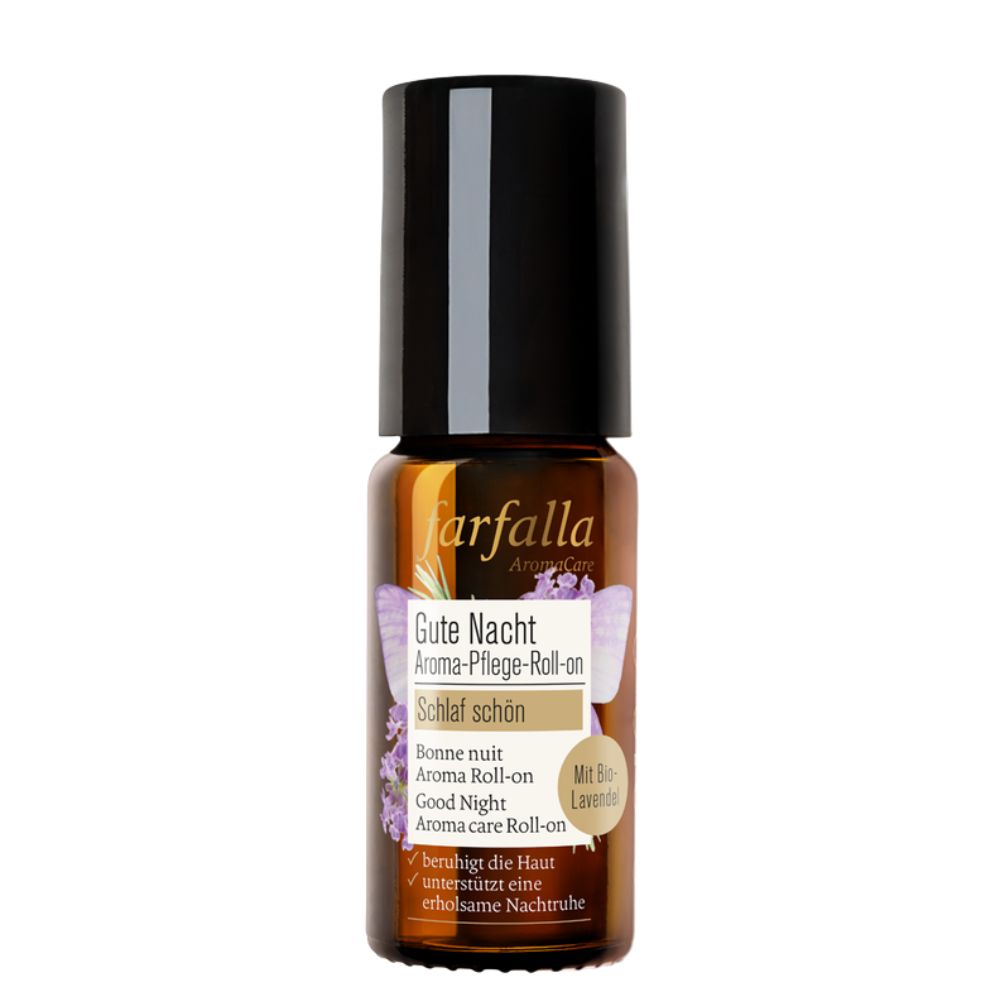 Farfalla Gute Nacht Aroma-Pflege-Roll-On Lavendel