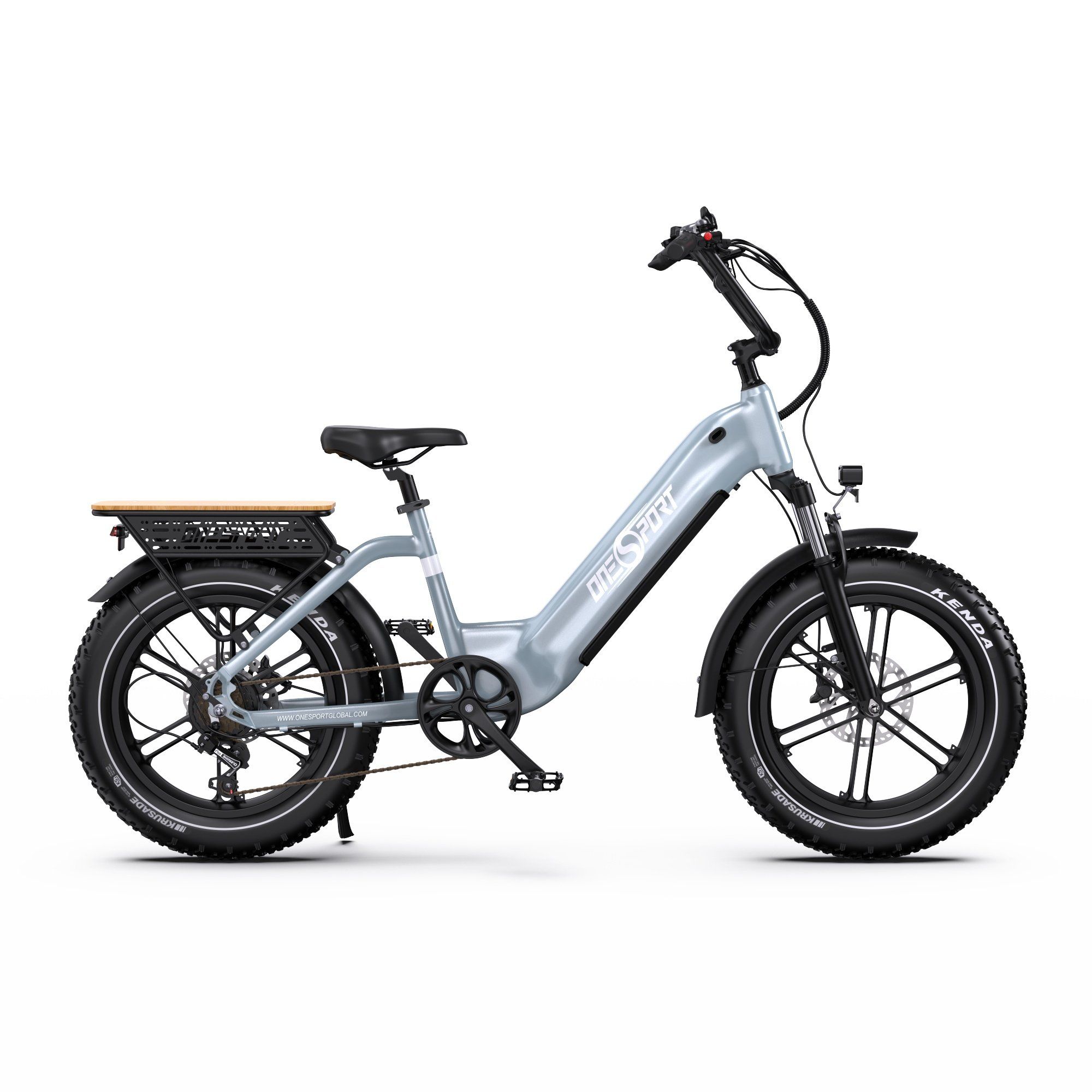 ONESPORT OT08 Geländetaugliches E-Bike mit 500-W-Motor und 48-V-18-Ah-Akku