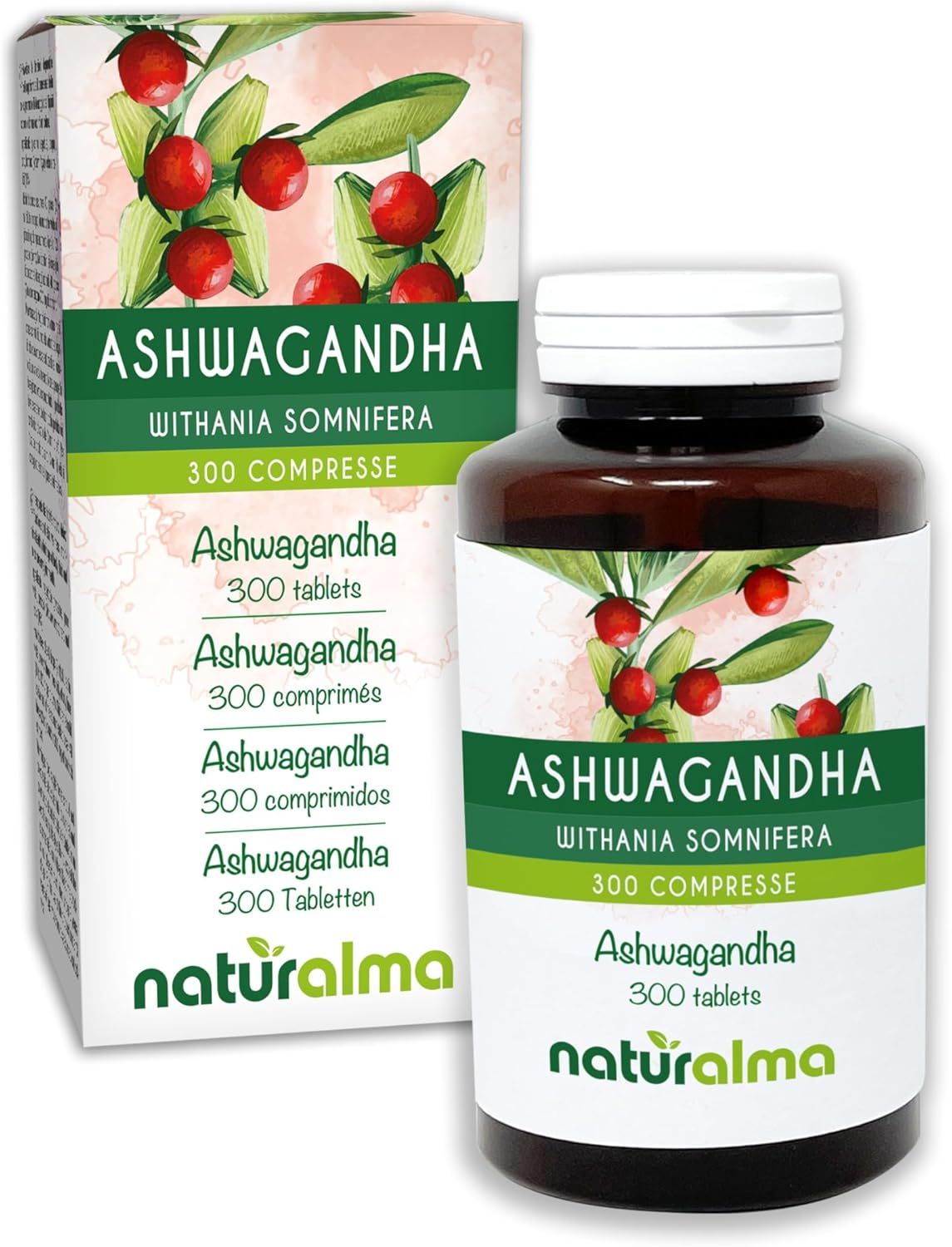 Naturalma Ashwagandha Withania somnifera Tabletten