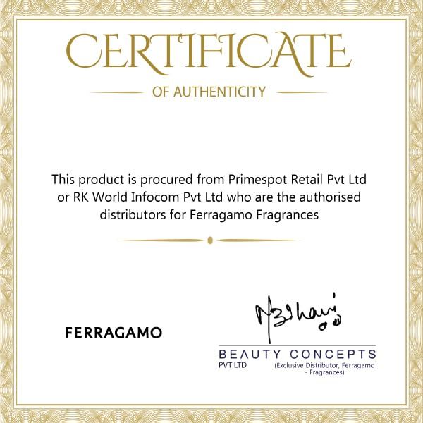 Echtheitszertifikat. Text: Certificate of Authenticity. Distributeur: Primespot Retail Pvt Ltd oder RK World Infocom Pvt Ltd.