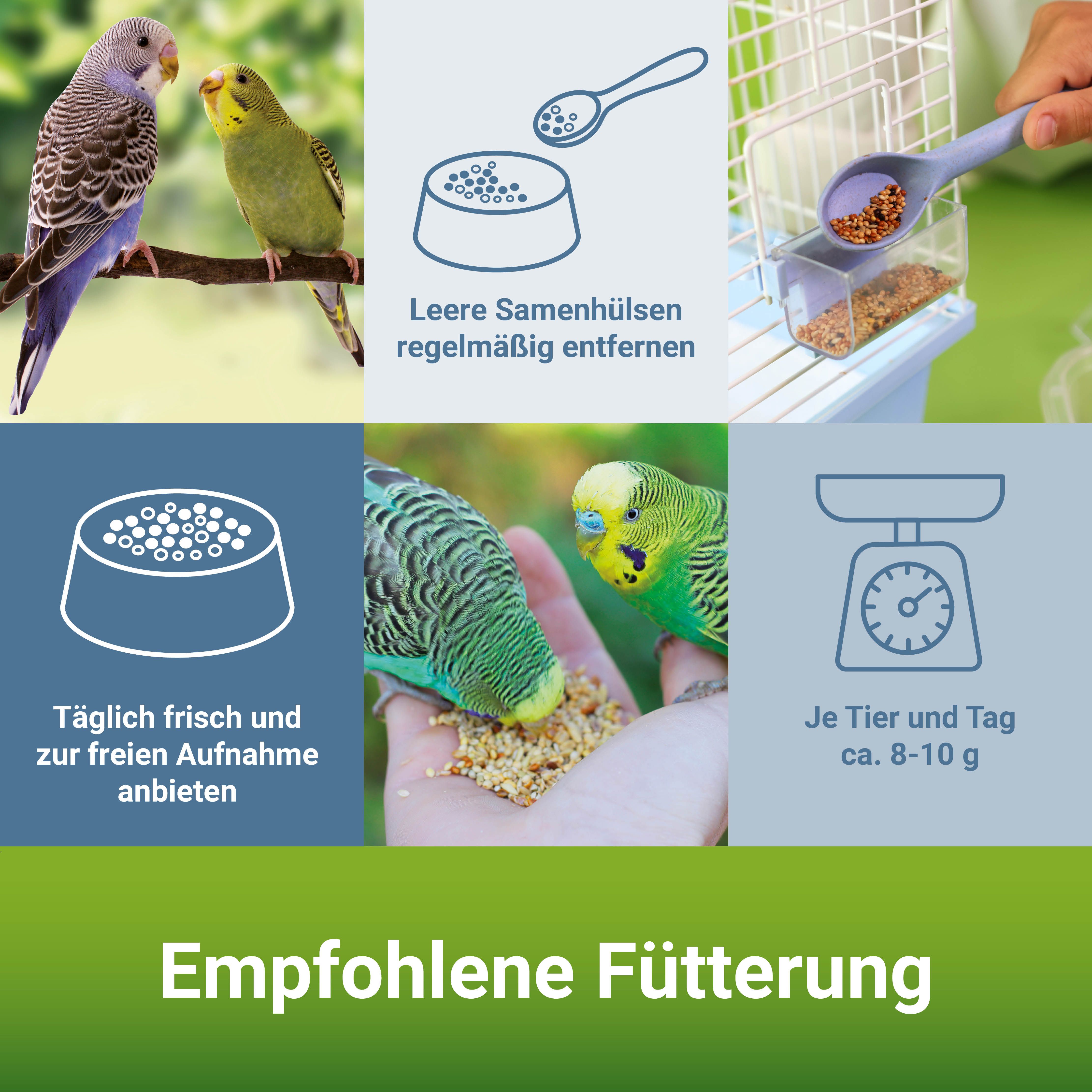 PANTO® Wellensittichfutter mit Pluramin®