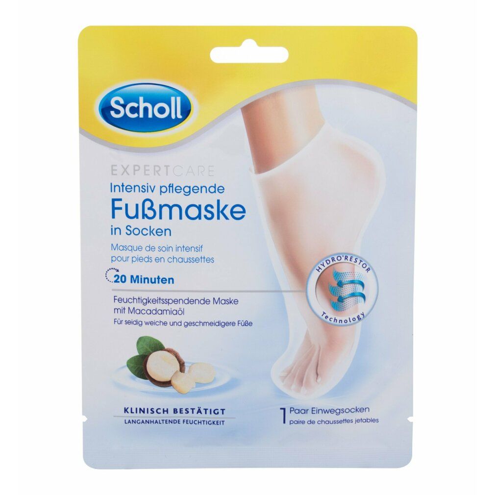 Scholl Expert Care PediMask Macadamia Oil Pflegende Fußmaske
