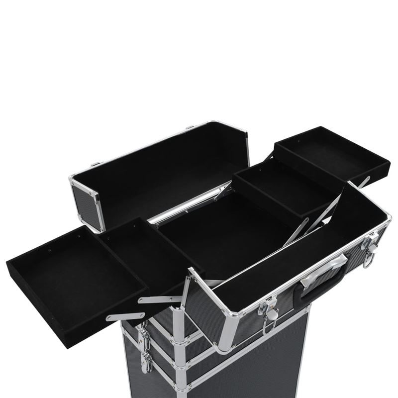 UNIQ XL Make-up/Nagel-Trolley 4-in-1 Classic - Schwarz