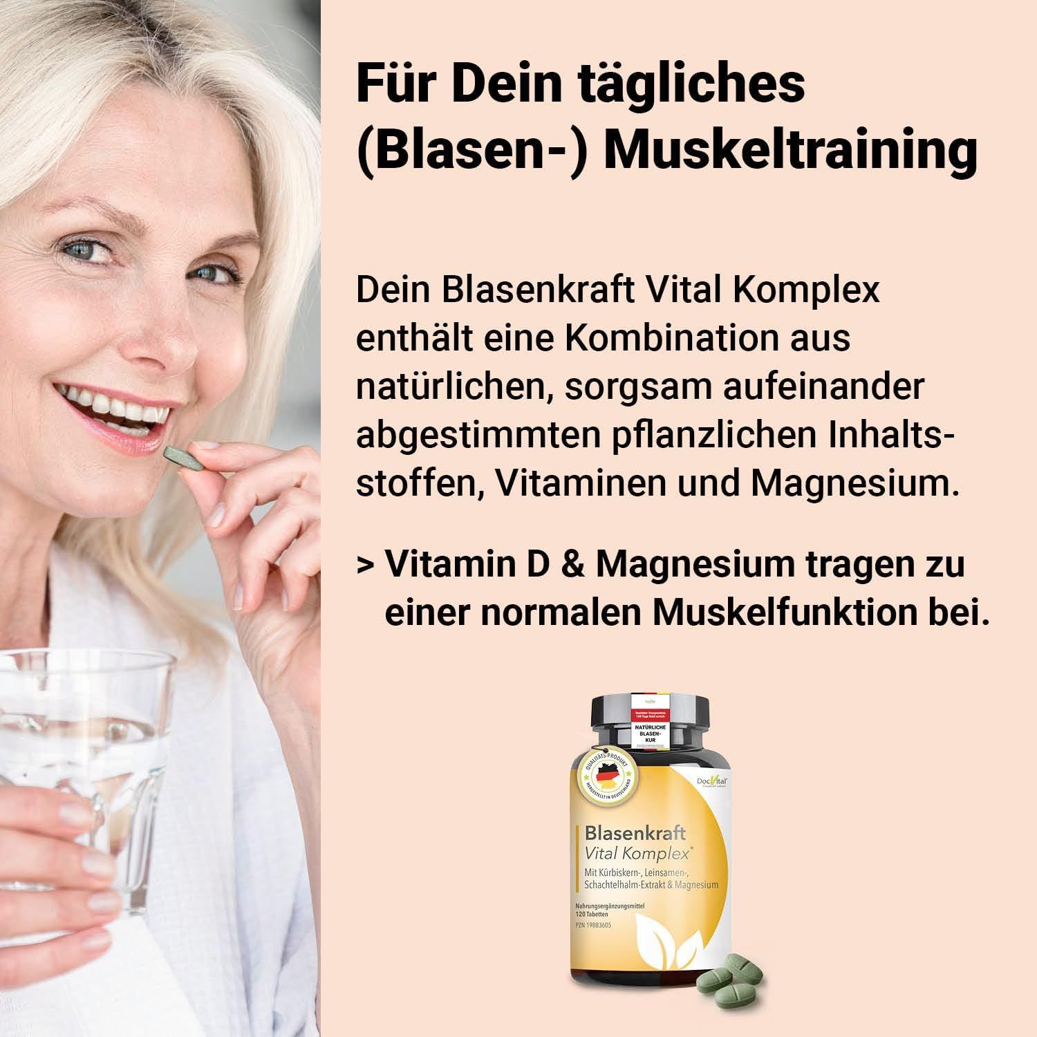 DocVital Blasenkraft Tabletten