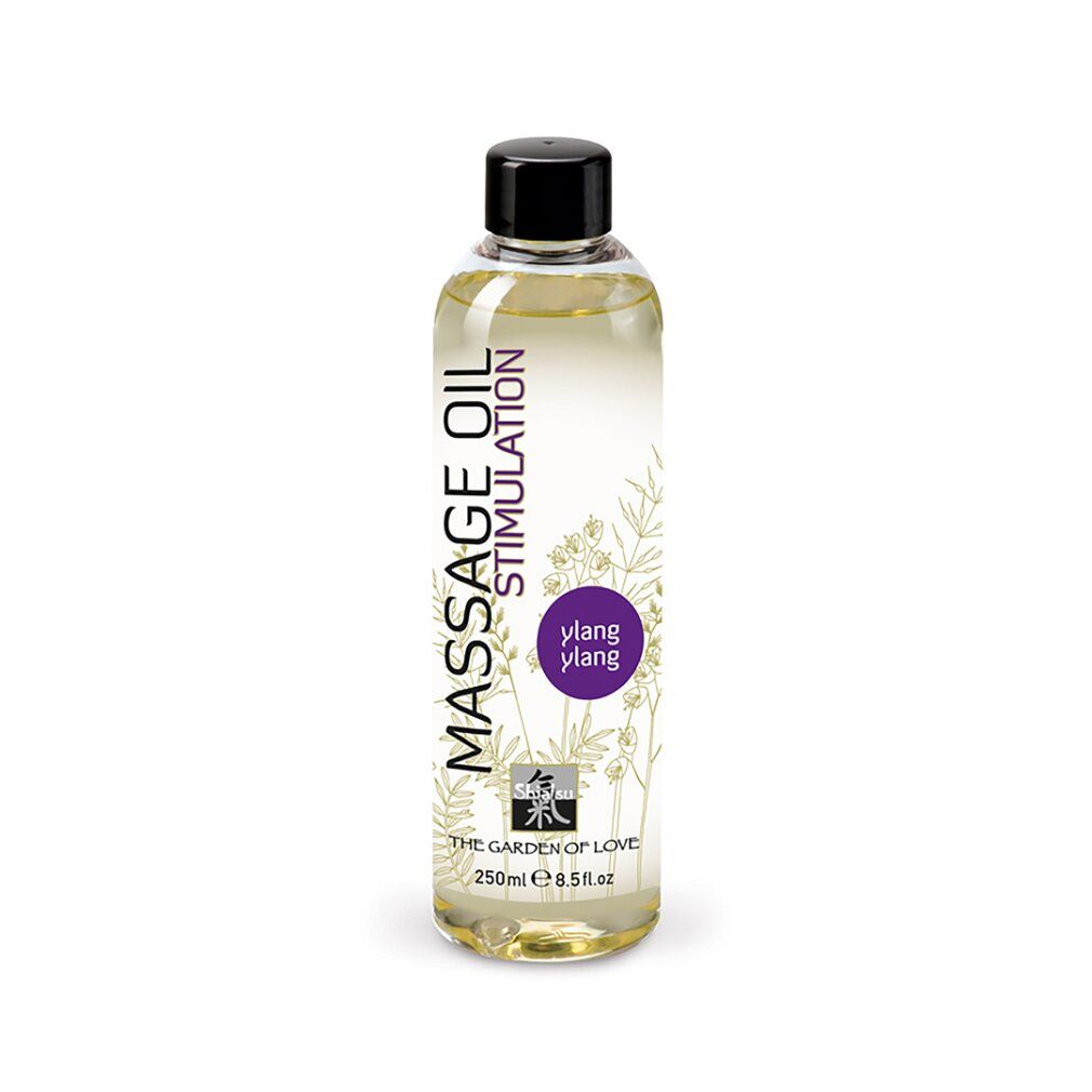 Massageöl Ylang Ylang, 250ml Flasche.