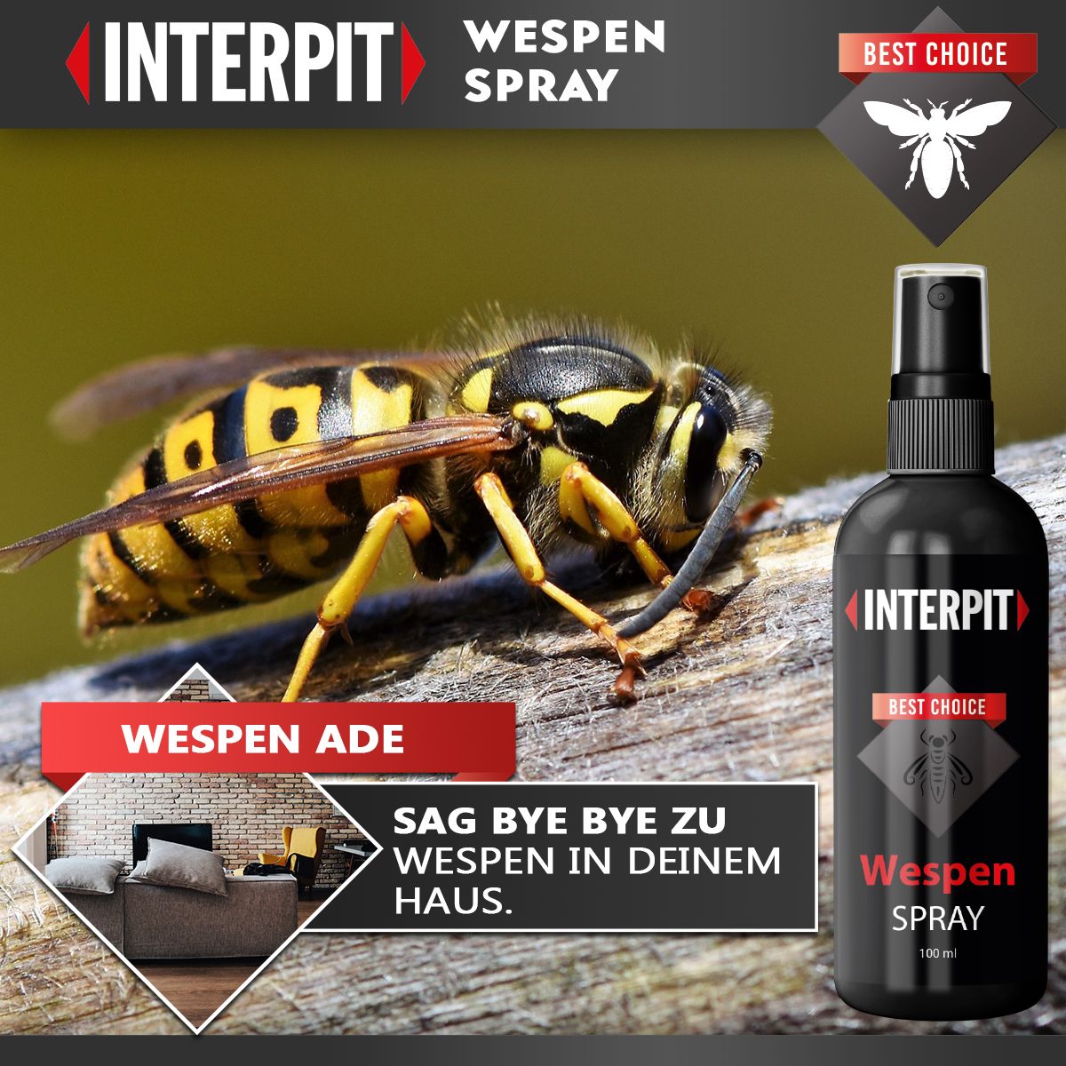 Interpit® | Anti Wespen Spray