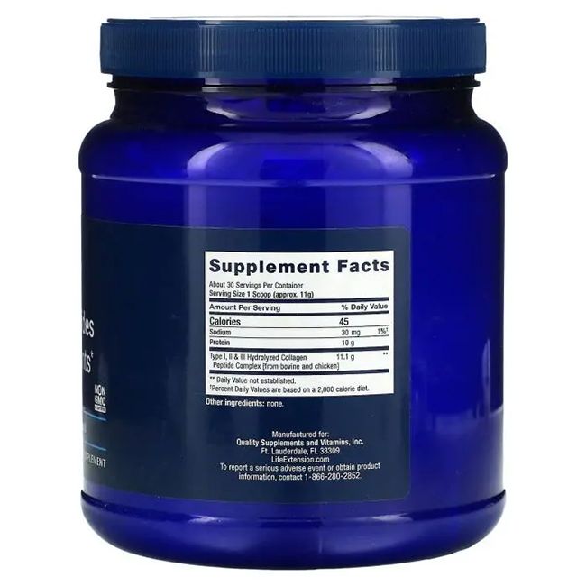 Life Extension Kollagenpeptide für Haut und Gelenke