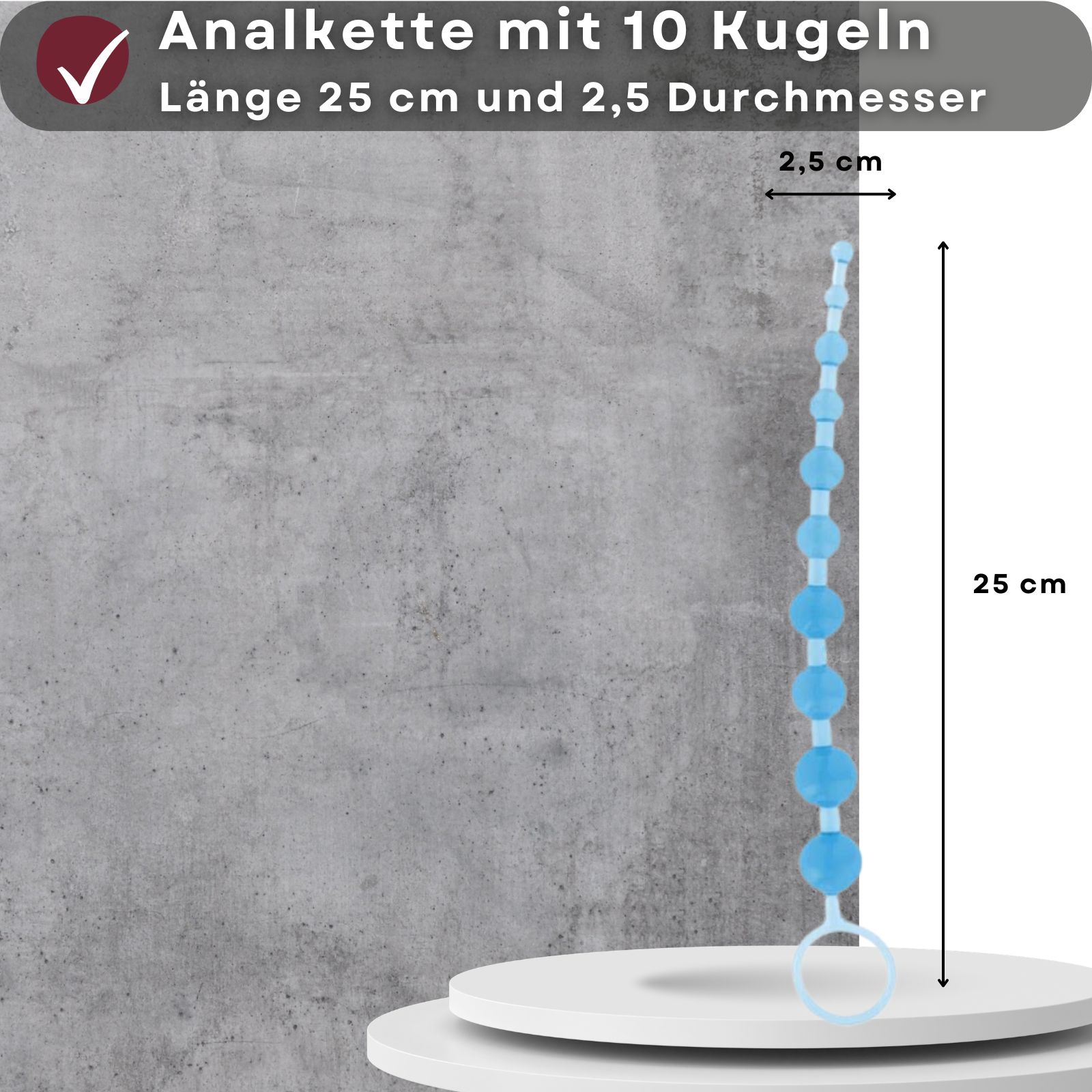 Analkette mit Kugeln - Lovelyness