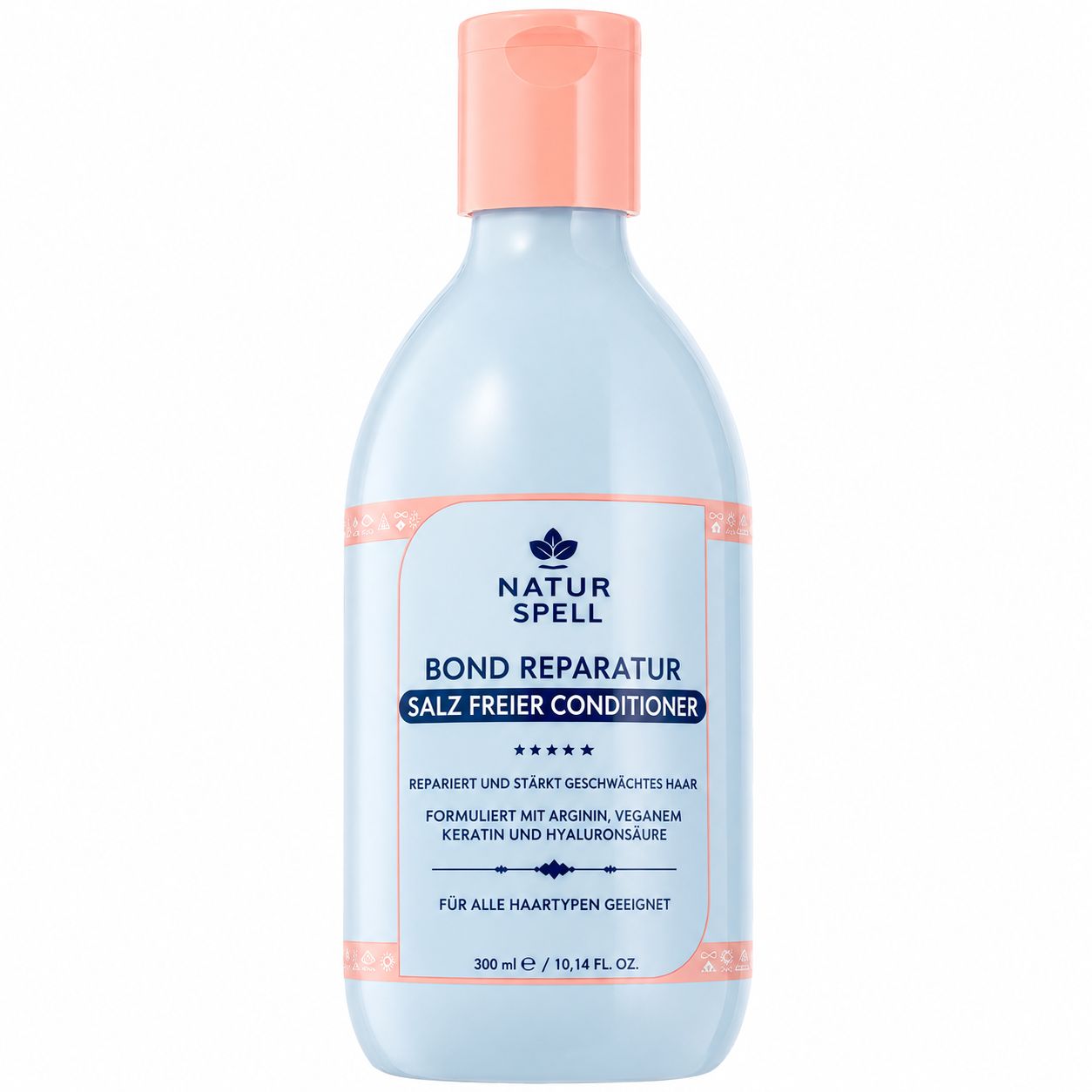 Flasche Natur Spell Bond Reparatur Salzfreier Conditioner, 300ml.
