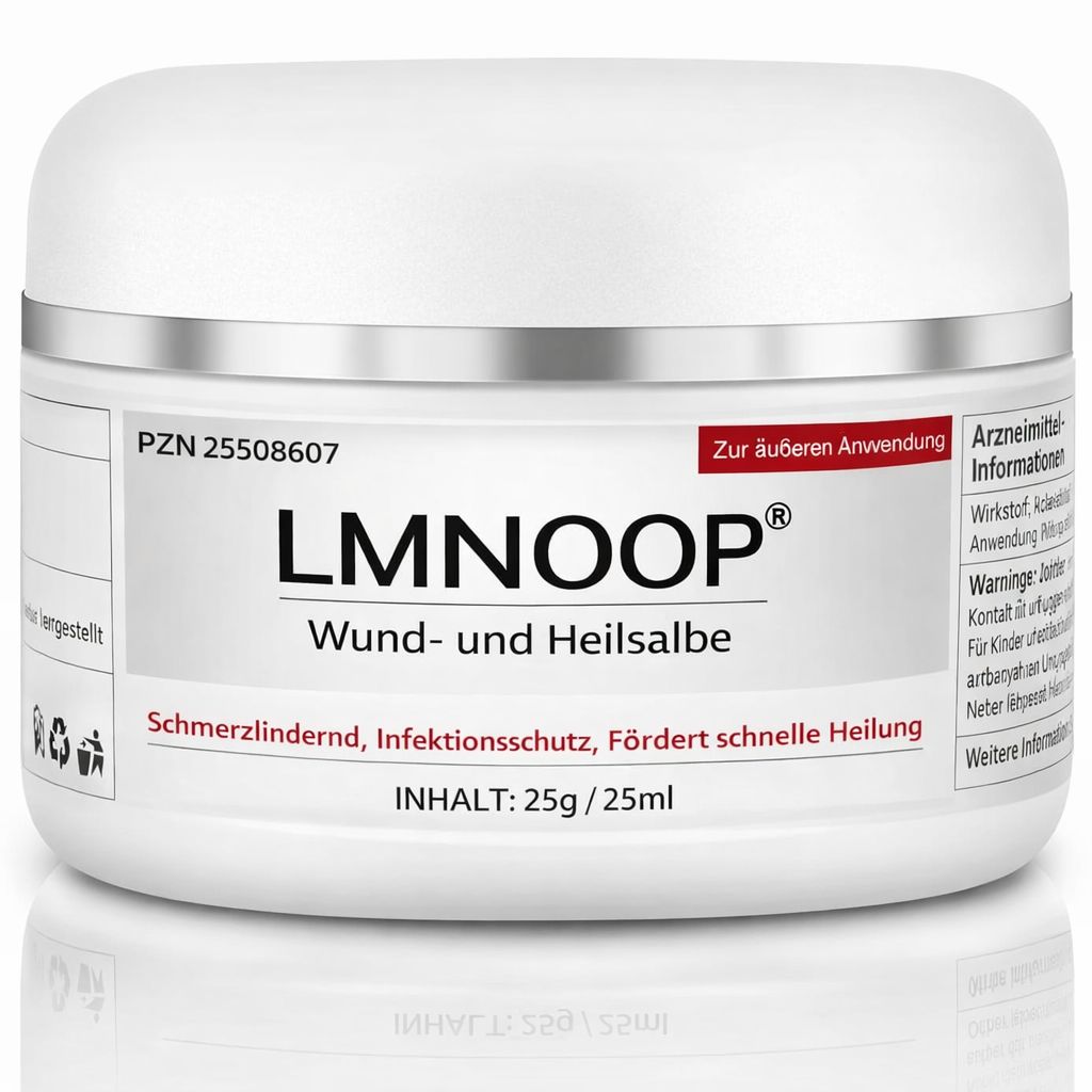 LMNOOP Wundliegen Creme Wundheilungssalbe