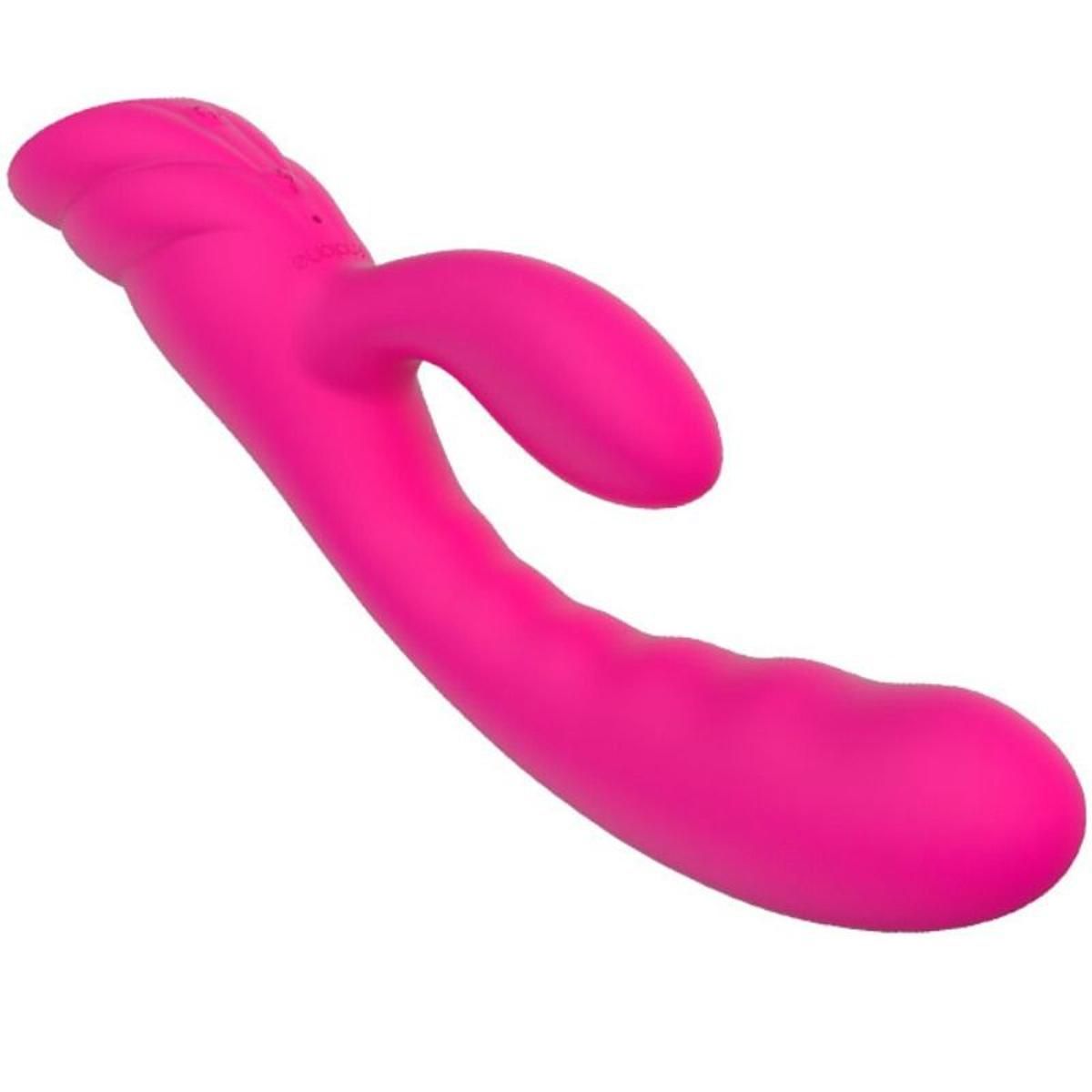 Rabbitvibrator "Pure" mit Wärmefunktion, 20,7 cm | 7 Vibrationsmodi | Nalone