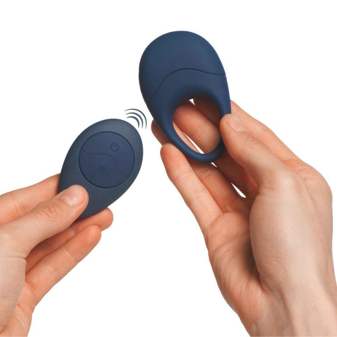 Vibro-Penisring „Penis Ring“ mit Fernbedienung | 8 Vibrationsmodi + Pausenmodus | ohhcean
