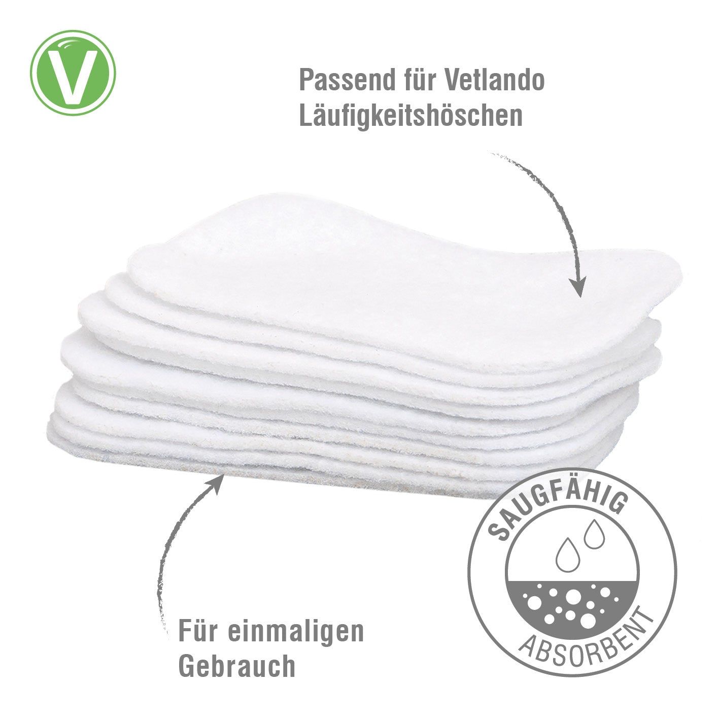 Vetlando Läufigkeitshöschen Einlagen