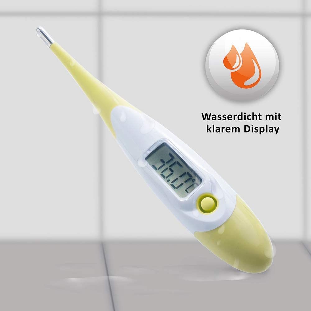 self-diagnostics digitales Fieberthermometer mit weicher, flexibler Spitze