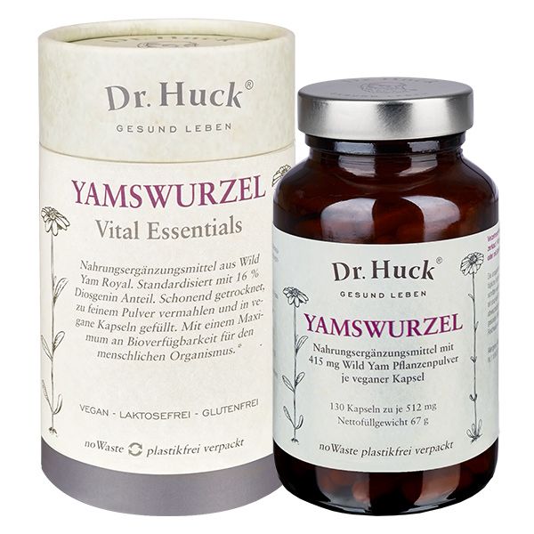 Dr. Huck Yamswurzel Kapseln Vegan