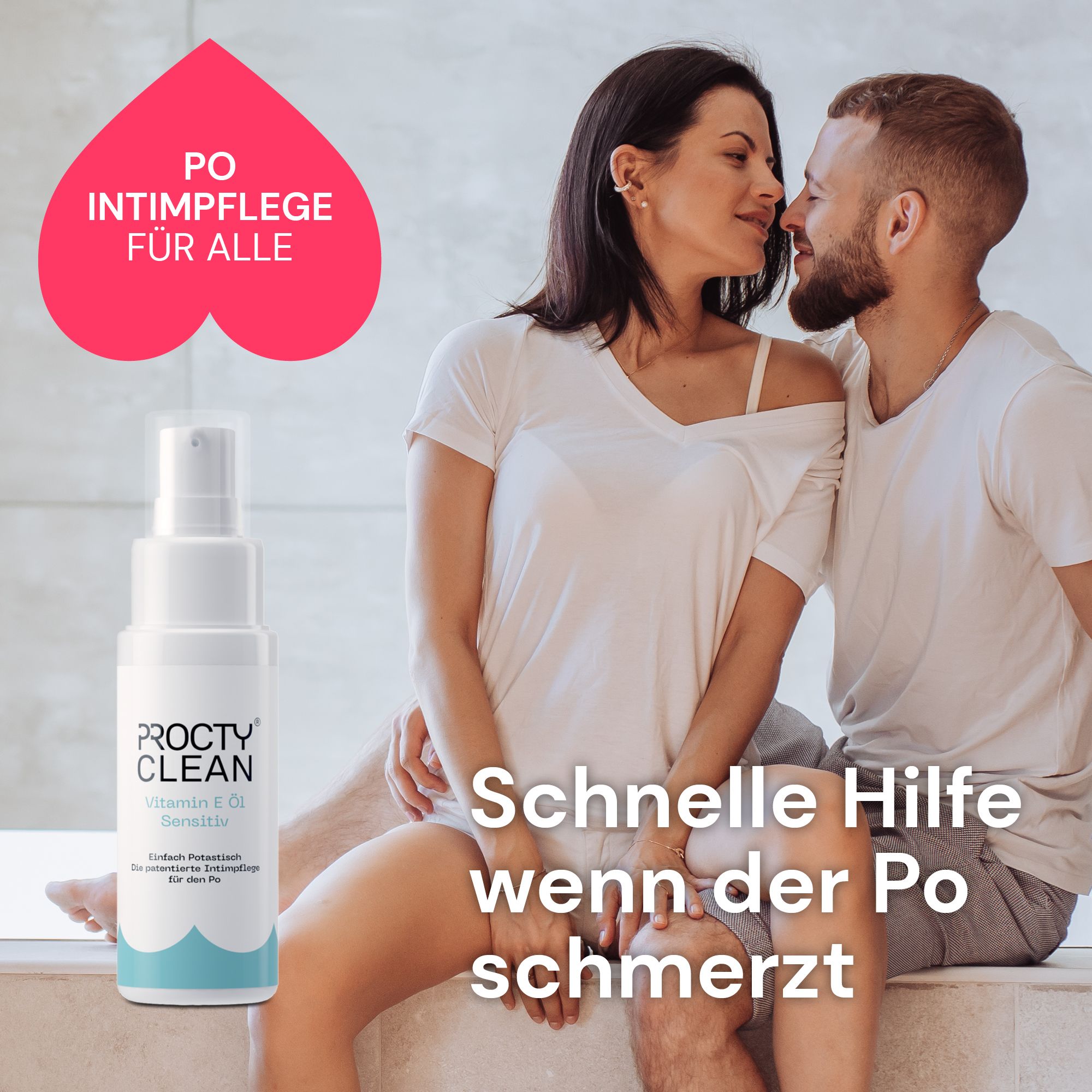 ProctyClean® Vitamin-E-Öl & Desinfektion