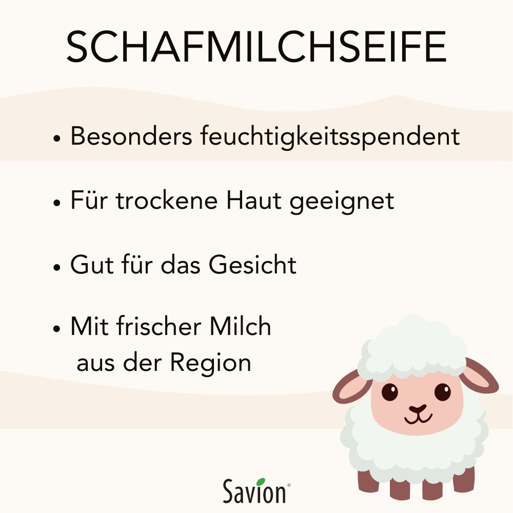 Savion Schafmilch Körper- und Haarseifen 2er Set