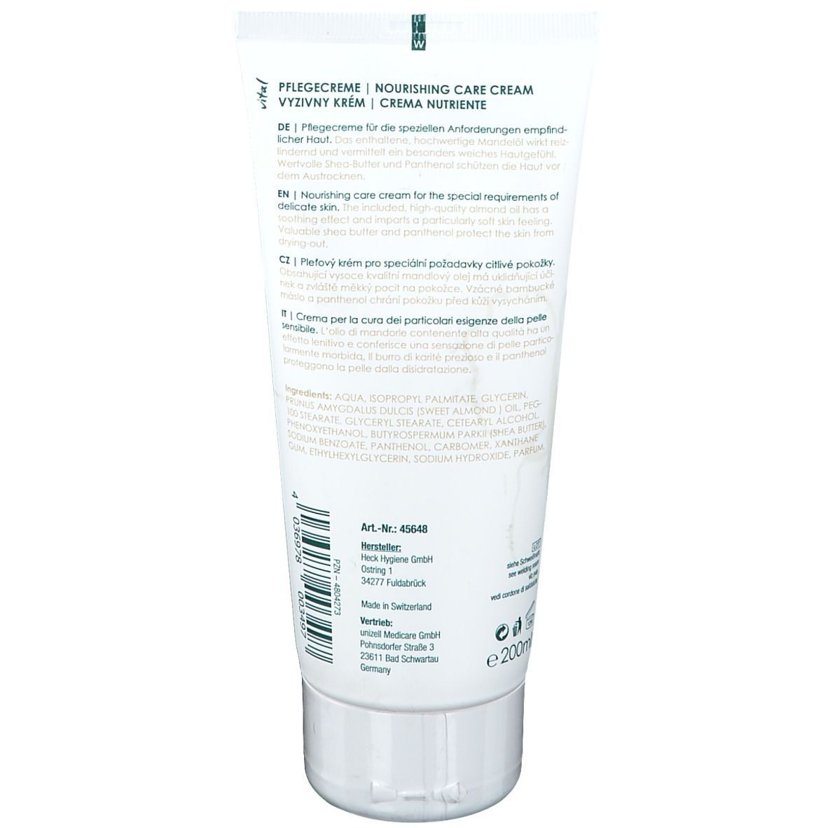 PARAM Vital Pflegecreme