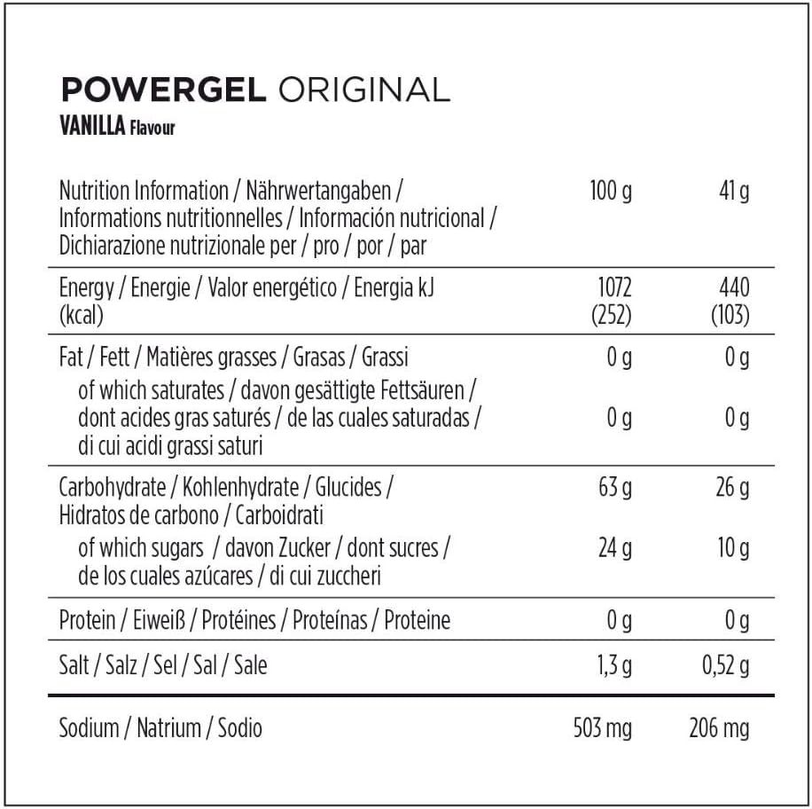 PowerBar PowerGel Original Vanilla
