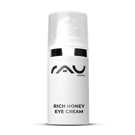 RAU Cosmetics Rich Honey Eye Cream - Reichhaltige Augencreme für trockene und reife Haut