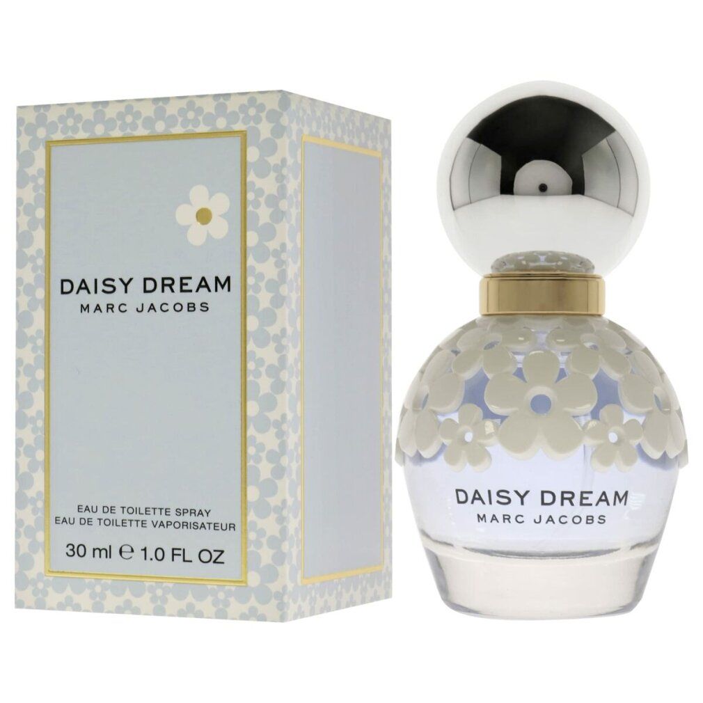 Parfümflakon und Schachtel. Aufschrift: Daisy Dream Marc Jacobs. 30 ml, 1.0 FL OZ.