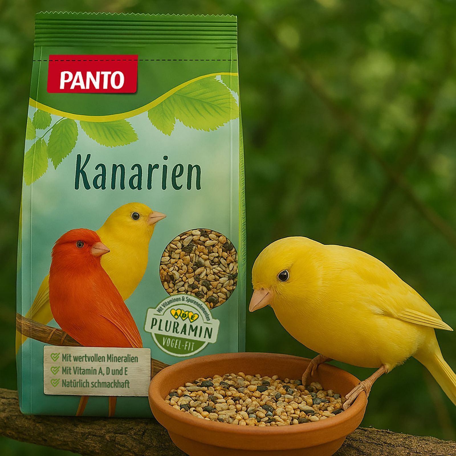 PANTO® Kanarienfutter mit Pluramin®