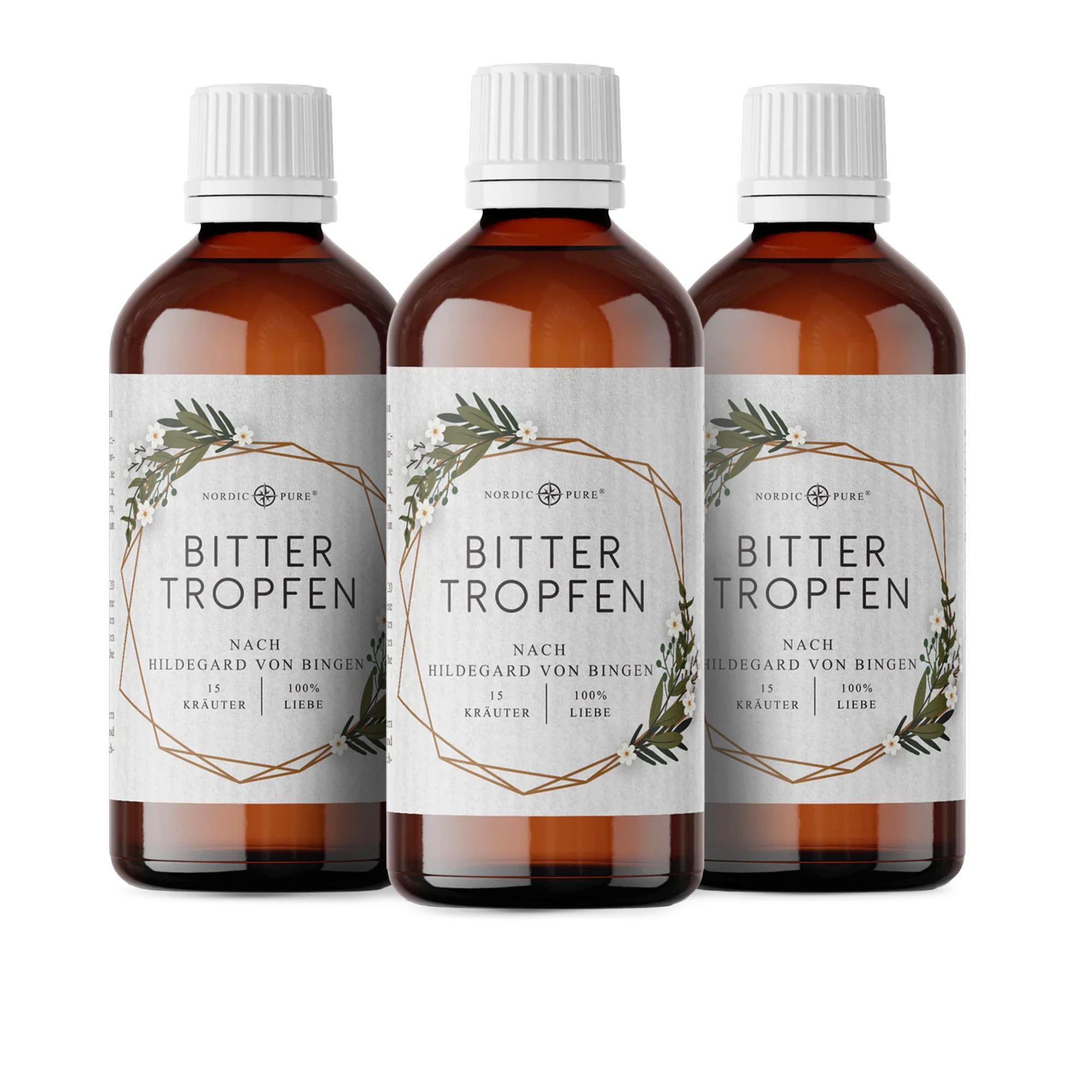 Nordic Pure Bittertropfen nach Hildegard von Bingen