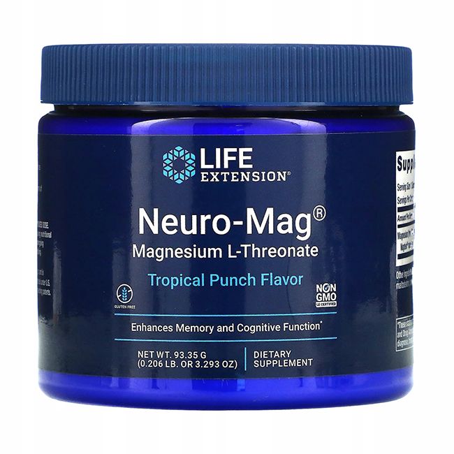 Life Extension Neuro-Mag Magnesium L-Threonat
