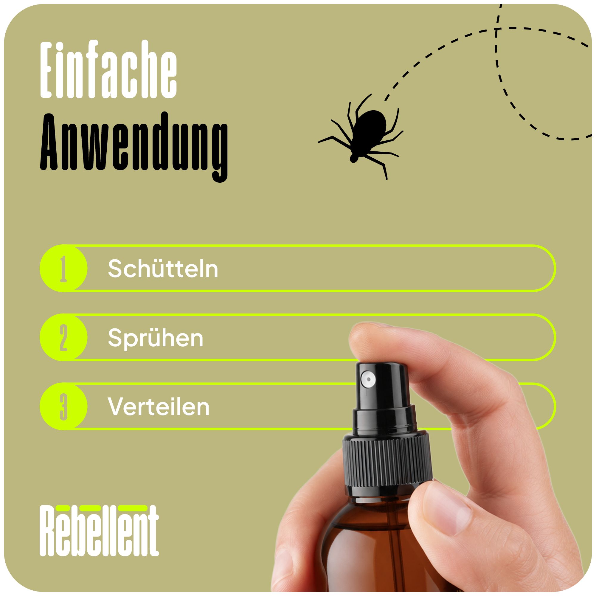 Rebellent Insektenschutzspray Set – FORTE & SENSITIV - SPAR-SET