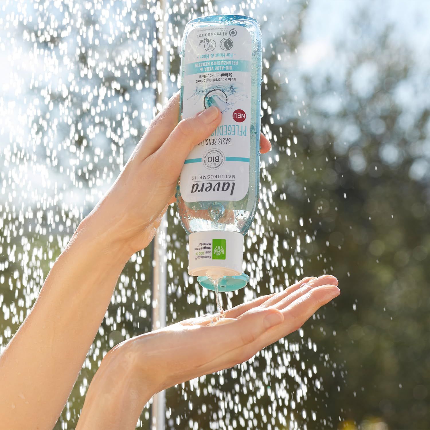 lavera Basis Sensitiv Pflegedusche Haut & Haar