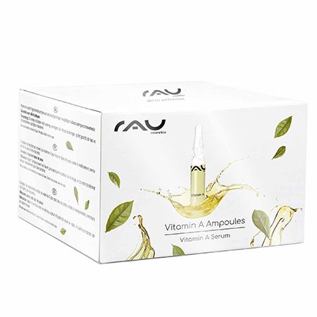 RAU Cosmetics Vitamin A Retinol Ampullen gegen Falten Anti Aging Serum für reife, trockene Haut