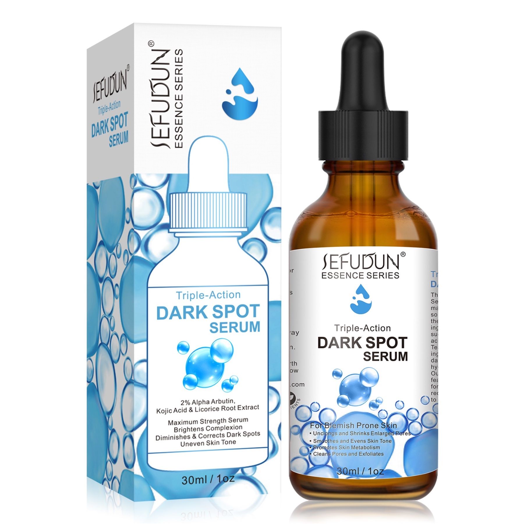SEFUDUN Niacinamide Gesichtsserum gegen Pigmentflecken Dark Spot