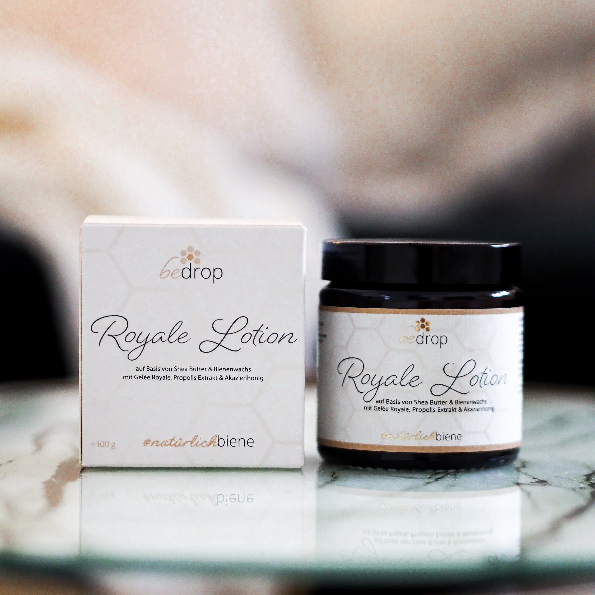 bedrop Royale Lotion Bodylotion mit Gelée Royale, Sheabutter und Akazienhonig