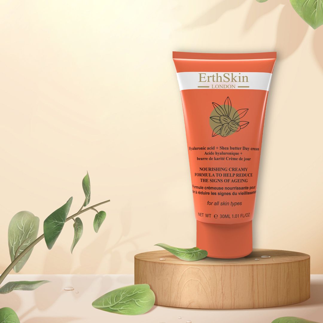 ErthSkin London Hyaluronsäure + Shea Butter Tagcreme