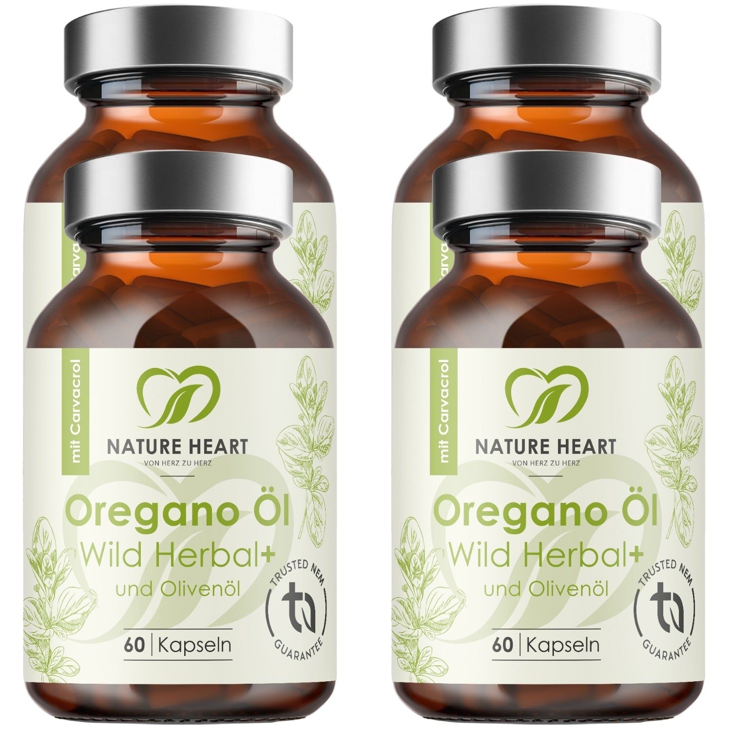 Nature Heart Oregano Öl Wild Herbal+