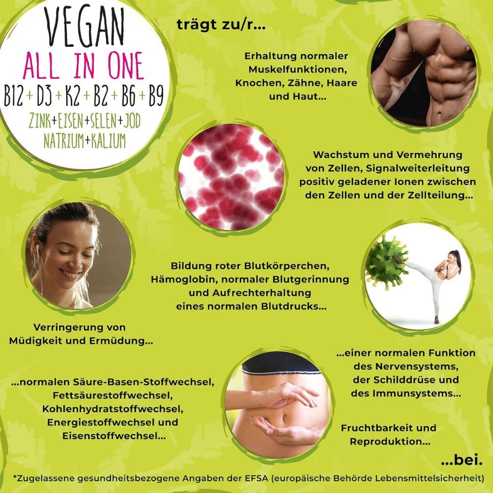 Paar im Freien, um die Vorteile veganer Nahrungsergänzungsmittel zu bewerben.