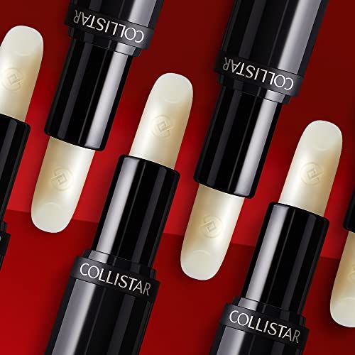 Lippenstift mit schwarzem Gehäuse und weißer Spitze. Beschriftung: COLLISTAR.
