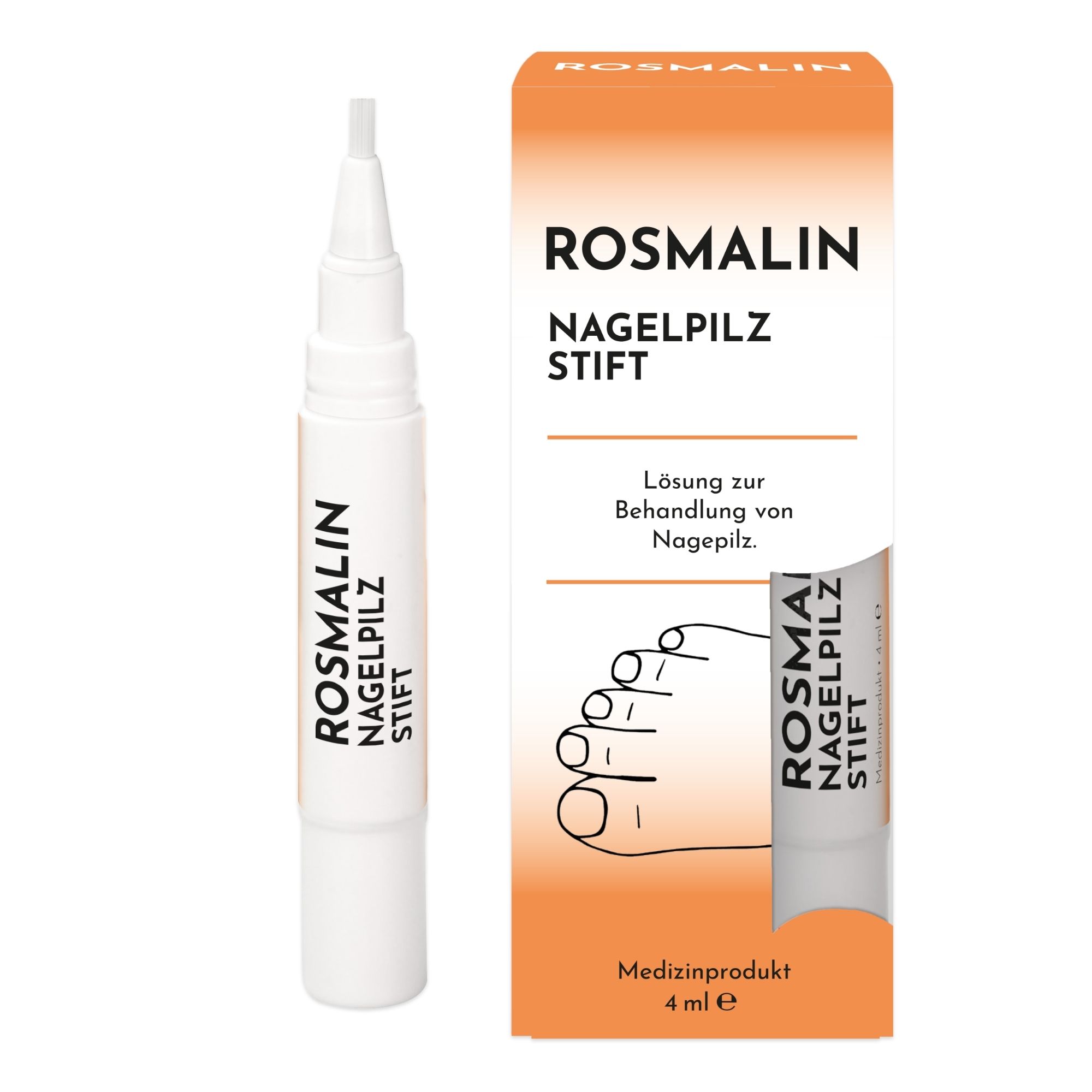 Rosmalin® Nagelpilz Stift - Nagelpilz Lack - Nagelpilzstift